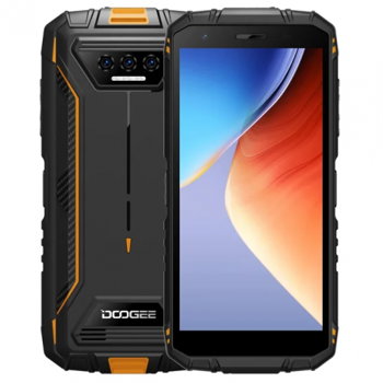 Telefon mobil Doogee S41 Plus Portocaliu, 4G, IPS 5.5 , 8GB RAM (4GB + 4GB extensibili), 128GB ROM, 13MP+8MP, Android 13, Spreadtrum T606 Octa Core, GPS, NFC, 6300mAh, Dual SIM, Doogee