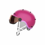 Casca de schi pentru copii, Salomon Grom Visor, Roz, M ( 56-59 cm )