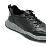 Pantofi sport GRYXX negri, F2605, din piele naturala, GRYXX
