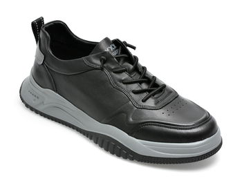 Pantofi sport GRYXX negri, F2605, din piele naturala, GRYXX