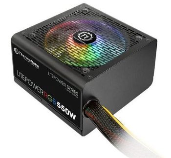 Sursa Thermaltake Litepower 550W RGB Negru
