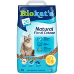 Nisip pentru litiera Biokat's Natural Cottom Blossom 5kg