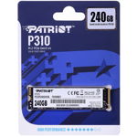 P310 240GB PCI Express 3.0 x4 M.2 2280, Patriot