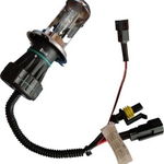 Bec xenon, 1pcs, H4, 12V, max. 35W, light colour light blue, max. 8000K, socket type P43T, uz pe circuit, SPEEDMAX