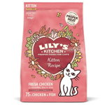 Lily's Kitchen Curious Kitten Chicken and Healthy Herbs Dry Food, 800g, Lily's Kitchen