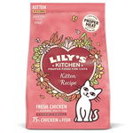 Lily's Kitchen Curious Kitten Chicken and Healthy Herbs Dry Food 800g, Lilys Kitchen