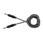 Cablu audio Lemontti LAUXCMBK, 2 x Jack 3.5 mm, 1 m