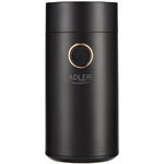 Rasnita de cafea Adler AD4446bg, 75 g, 150 W (Negru/Auriu), Adler