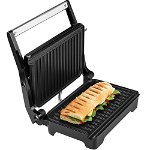 Sandwich-maker&grill, ECG S 2070 Panini, 1200 W, placi nonaderente, ECG
