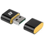 Cititor carduri MicroSD negru R60 REBEL KOM0953