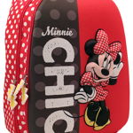 Ghiozdan clasele 1-4 2 fermoare MINNIE MOUSE 3D, PIGNA