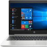 Laptop HP ProBook 450 G6 (Procesor Intel® Core™ i5-8265U (6M Cache, up to 3.90 GHz), Whiskey Lake, 15.6" FHD, 8GB, 500GB HDD @7200RPM + 16GB SSD, Intel® HD Graphics 620, Win10 Pro, Argintiu)
