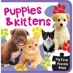 Mini Puzzle Book Puppies & Kittens, 
