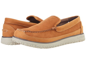 Incaltaminte Barbati LLBEAN All Week Slipper Mocs Dark Oakwood, L.L.BEAN