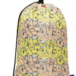 Comme des Garçons COMME DES GARÇONS CDG SHIRT x KAWS Logo Print Backpack YELLOW, Comme des Garçons