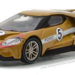 2017 Ford GT 1966 #5 Ford GT40 Mk II Tribute Solid Pack - Ford GT Racing Heritage Series 1 1:64, GREENLIGHT