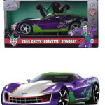 Masinuta Batman Joker - 2009 Chevy Corvette Stingray, 1:32