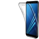 Husa Full TPU 360 fata + spate Samsung Galaxy A7 (2018) Transparent, SMART CONCEPT MOBIL SRL