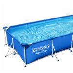Set piscina cu pompa Bestway Steel Pro, 400 x 211 x 81 cm Set piscina cu pompa Bestway Steel Pro, 400 x 211 x 81 cm