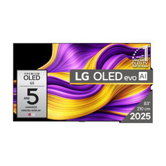 Televizor LG OLED evo 83G51LW, 210 cm, Smart, 4K Ultra HD, 120 Hz, Clasa E (Model 2025)
