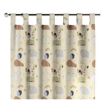 Draperie pentru copii 260x130 cm Magic Collection - Yellow Tipi, Yellow Tipi