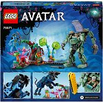 LEGO® Disney: Neytiri si Thanator contra Robotul AMP Quaritch 75571, 560 piese, Multicolor, LEGO