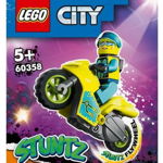 LEGO City Motocicleta de cascadorie cibernetica 60358