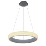 Lustra LED Tabano 48272H-36, cu telecomandă, dimabila, 36W, 2180lm, lumina calda+neutra+rece, IP20, alba, Globo Lighting