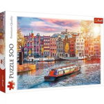 Puzzle Trefl - Amsterdam, 500 piese