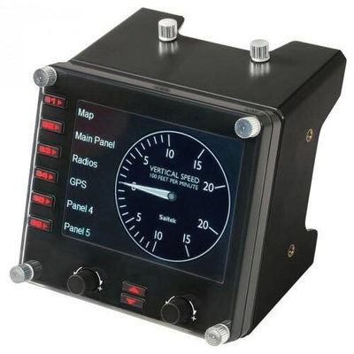 Logitech G Saitek Pro Flight Instrument Panel, Logitech