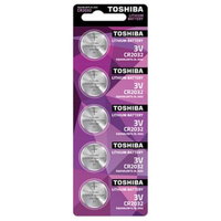 Set 5 baterii litiu, Toshiba, BP-5, CR2032, 3.0V