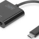 Adaptor grafic Usb type C la Hdmi si Usb type C pd, Digitus