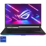 Laptop Gaming ASUS ROG Strix SCAR 17 G733ZM cu procesor Intel® Core™ i9-12900H pana la 5.00 GHz, 17.3", WQHD, 240Hz, 16GB RAM DDR5, 1TB SSD, NVIDIA® GeForce RTX™ 3060 6GB, No OS, Off Black