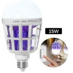 Bec 2in1 cu lampa UV impotriva insectelor