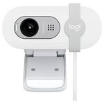 Camera Web Logitech Brio 100, Full HD, Alb