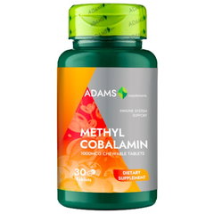 Metilcobalamina 1000mcg, 30tab, Adams Supplements,