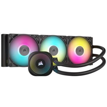 Cooler procesor Corsair iCUE LINK TITAN 360 RX RGB AIO 360 mm racire cu lichid negru