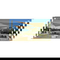 Parasolar triunghiular, Sunshade, Bizzotto, 360x360 cm, poliester, natural