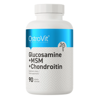 Supliment Alimentar, OstroVit, Glucozamina, MSM, Condroitina, pentru Sustinerea Articulatiilor, 90 tablete, Ostrovit