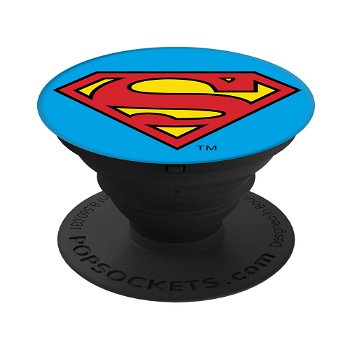 Suport Popsockets Stand Adeziv Justice League: Superman Icon, Popsockets
