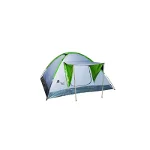 Cort camping, 2-4 persoane, cu copertina, husa cu maner, 200x200x110 cm, Montana, Malatec, IsoTrade
