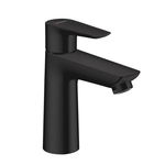 Baterie stativa de lavoar Hansgrohe Talis E 240 Negru Mat cu ventil Negru Mat, Hansgrohe