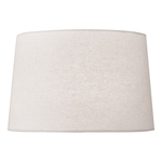 Abajur Griffith Grey Linen Tapered Drum Shade 30cm, dar lighting group