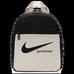 Nike, Rucsac cu imprimeu supradimensionat, Negru, Alb