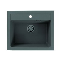 Set chiuveta bucatarie compozit Cadit 10 bej, baterie bucatarie Kati bej si tocator lemn, Alveus