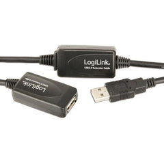 Cablu de conectare si transfer date LogiLink USB 2.0 5m negru Cablu de conectare si transfer date LogiLink USB 2.0 5m negru