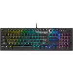 Tastatura mecanica gaming Corsair K60 PRO iluminare RGB switch Cherry VIOLA Negru