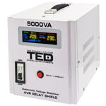 Stabilizator tensiune 5000VA 3KW AVR cu LCD, TED, TED Electric