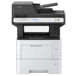 Multifunctional laser monocrom Kyocera ECOSYS MA4500X, A4, 45 ppm, RADF, duplex, USB, retea, tava hartie frontala 500 coli si tava bypass 100 coli, toner starter 6000 pagini inclus, Negru/Alb, Kyocera