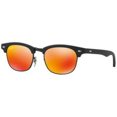 Ray-Ban ochelari de soare pătrați pentru copii  negri 0RJ9052S